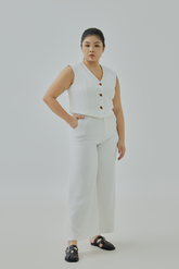 High Waisted Straight Leg Pants